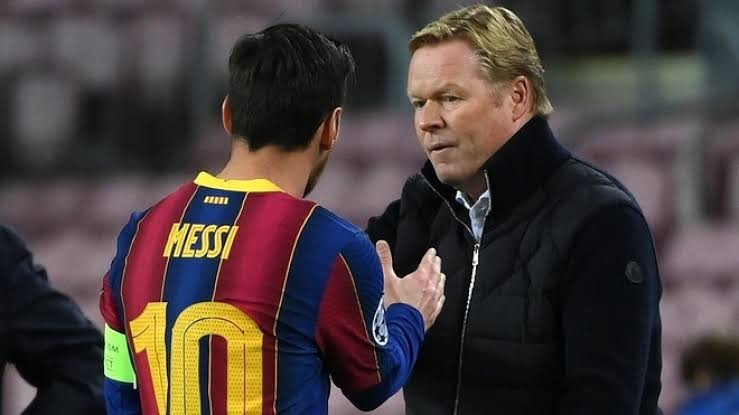 Messi was a tyrant in training - Barcelona coach, Koeman reveals