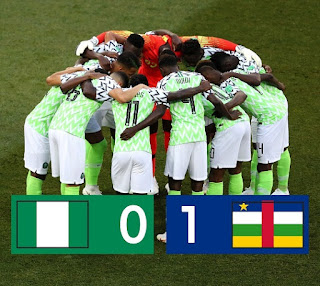 Reason Why Nigeria Lost To Central African Republic