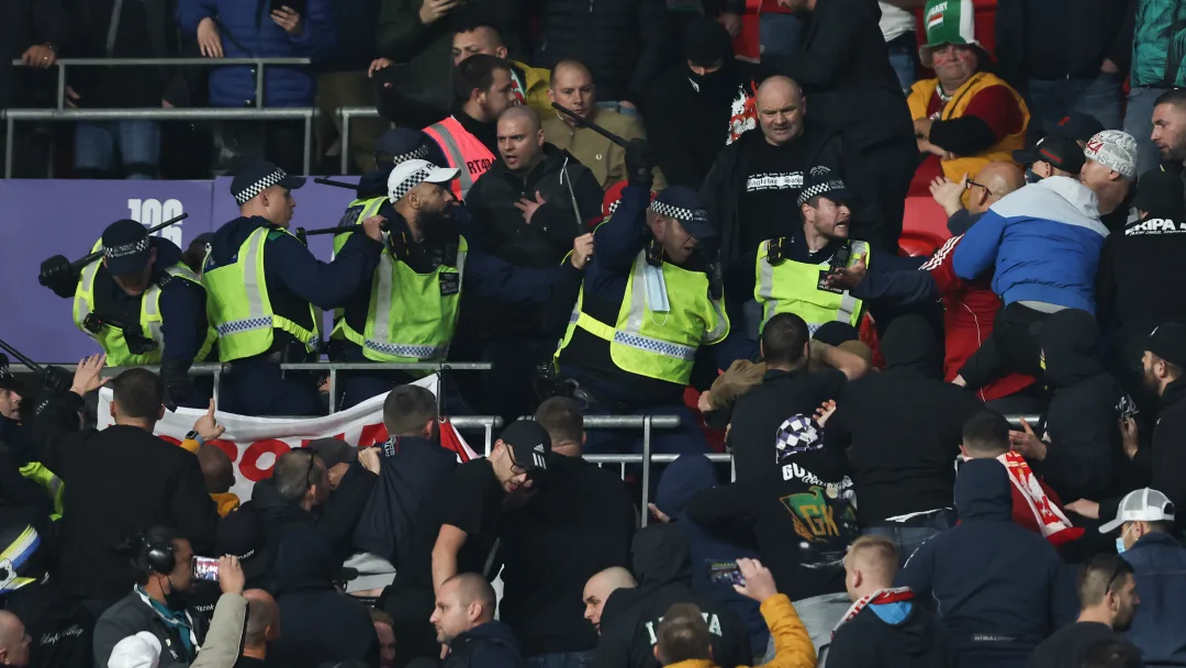 HUNGARY BLAMES FA FOR WEMBLEY INCIDENT 