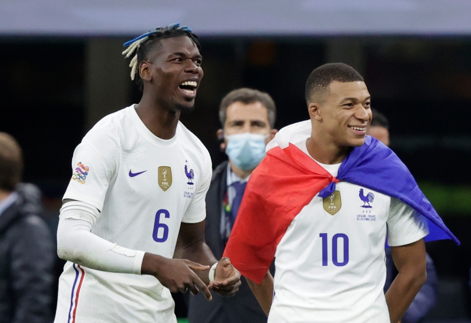 MBAPPE AND POGBA ON POSSIBLE TRANSFER TO REAL MADRID