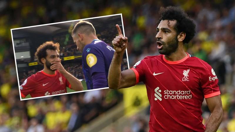 Salah's private penalty conversation revealed as Liverpool star asked Foster which way he'd dive