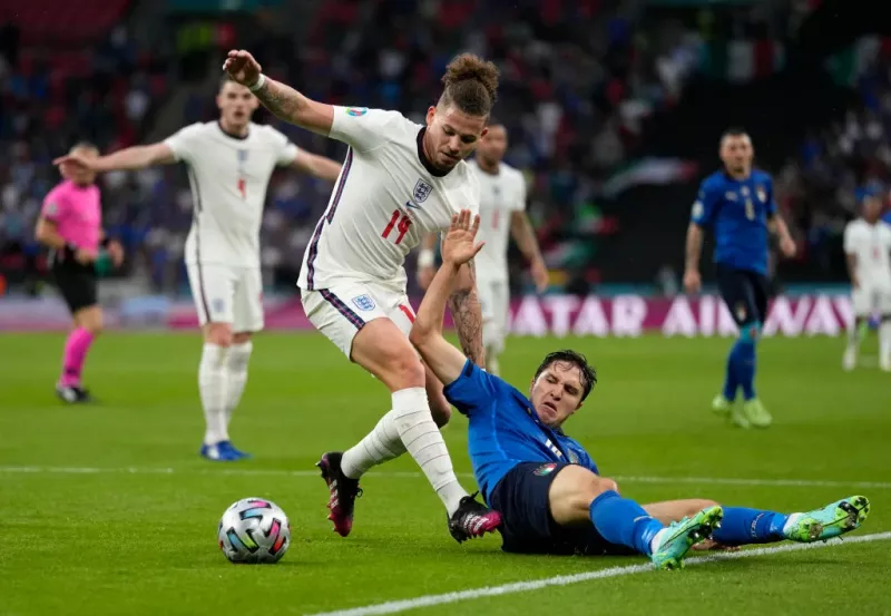 Kalvin Phillips: Man City Star's Heroic Reaction To Bukayo Saka's Missed Penalty Against Italy