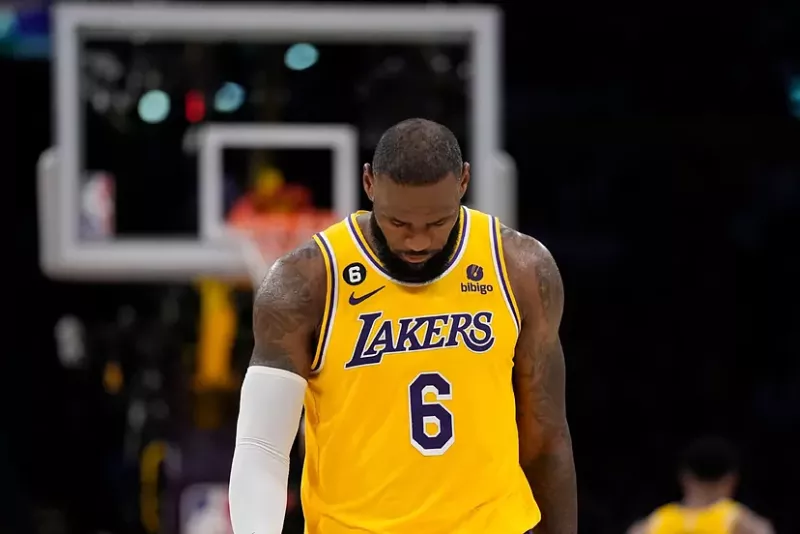 LeBron James considers LA Lakers future.