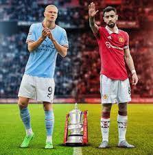 FA Cup final 2023, Manchester City vs Manchester United.